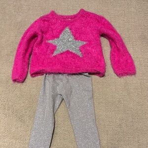 Hatley Pink Fuzzy Sweater
